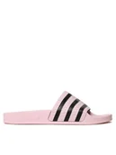 Klapki i japonki damskie - adidas Klapki Adilette Slides HP6511 Różowy - miniaturka - grafika 1