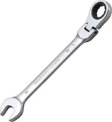 Klucze i nasadki - BGS Technic Klucz oczk, płaski. 19 mm z grzech i przegubem B.6719 - miniaturka - grafika 1