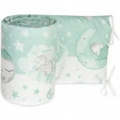 Ochraniacze do łóżeczka - OCHRANIACZ 360x30 DO ŁÓŻECZKA 120x60 SUPER JAKOŚĆ! - miniaturka - grafika 1