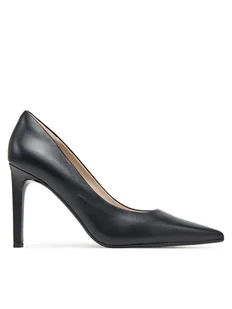 Calvin Klein Szpilki Heel Pump 90 - Lth HW0HW02336 Czarny - Czółenka - miniaturka - grafika 1