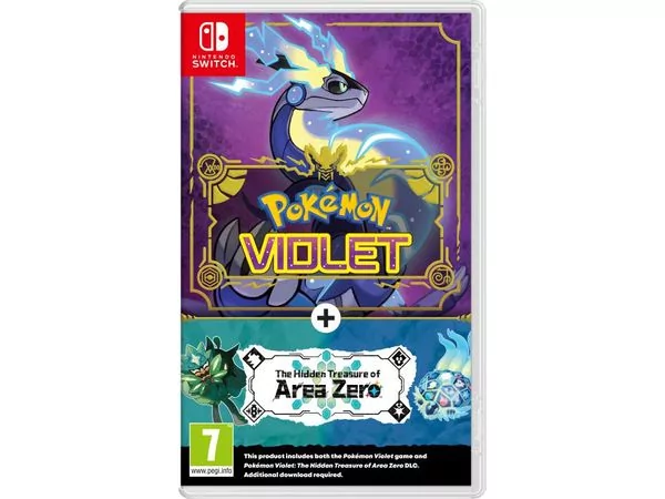 Pokémon Violet + The Hidden Treasure of Area Zero DLC Nintendo Switch | Darmowa dostawa