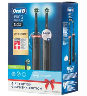 Zestaw szczoteczek Oral-B Pro 3 3900 czarne - Szczoteczki elektryczne - miniaturka - grafika 6