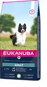 Sucha karma dla psów - Eukanuba Adult Small&Medium Breed Rich In Lamb & Rice 12kg - miniaturka - grafika 1