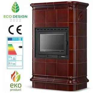 HIGHER Piec ROMA brązowa 13kW EkoProjekt 2022 - Piece wolnostojące - miniaturka - grafika 2