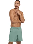 Kąpielówki męskie - Arena Szorty kąpielowe "Evo Beach" w kolorze khaki - miniaturka - grafika 1