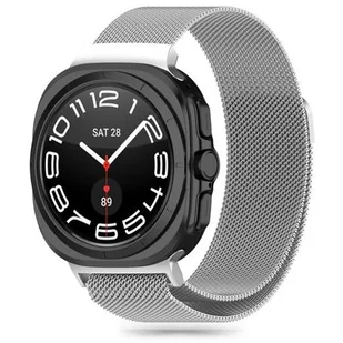 MILANESEBAND BRANSOLETA MEDIOLAŃSKA BRANSOLETKA STALOWA DO SAMSUNG GALAXY WATCH ULTRA 47MM - SILVER - Akcesoria do smartwatchy - miniaturka - grafika 1