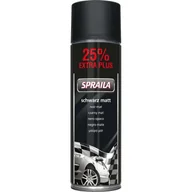 Chemia warsztatowa - Lakier akrylowy czarny mat 500ml Spraila - miniaturka - grafika 1