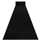 Dywany - Chodnik RUMBA podgumowany, czarny, 60 cm, 60x140 cm - miniaturka - grafika 1