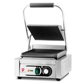 Inne urządzenia gastronomiczne - RESTO QUALITY Grill ELEKTRYCZNY KONTAKTOWY PŁYTA RYFLOWANA 1,8 kW - miniaturka - grafika 1