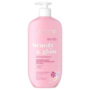 Balsamy i kremy do ciała - Eveline BEAUTY GLOW ROZŚWIETLAJĄCY BALSAM WYGŁADZAJĄCY DO CIAŁA 350ML 5903416040477 - miniaturka - grafika 1