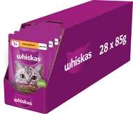 Mokra karma dla kotów - WHISKAS Adult saszetka kurczak galaretka 28x85g - miniaturka - grafika 1