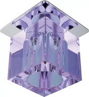 Oprawy, klosze i abażury - Candellux SK-19 Oprawa stropowa dekoracyjna fioletowa G9 2279988 - miniaturka - grafika 1
