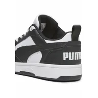 Buty trekkingowe dziecięce - Młodzieżowe sneakersy Rebound V6 Lo PUMA White Black - miniaturka - grafika 1