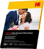 Papier do drukarek - Kodak photo paper 13x18cm Ultra Premium glossy 280g 20 sheets - miniaturka - grafika 1