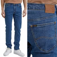 Spodnie męskie - Lee DAREN Stoneage Mid D��INS PROSTE CIEMNE M��SKIE SPODNIE JEANSOWE W33 L30 - miniaturka - grafika 1