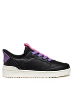 Buty dla dziewczynek - Geox Sneakersy J Washiba Fast In Gi J56NSA 05415 C0922 D Czarny - miniaturka - grafika 1