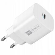 Ładowarki do telefonów - ER Power Ładowarka sieciowa 33W GaN USB-C, PD, QC, biała - miniaturka - grafika 1