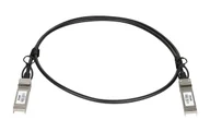 Kable światłowodowe - D-Link DEM-CB100S28 kabel InfiniBand / światłowodowy 1 m SFP28 Czarny, Srebrny - miniaturka - grafika 1