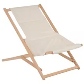 Leżaki ogrodowe - Leżak PATIO Gozo Premium 409599 Ecru - miniaturka - grafika 1