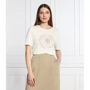 Koszulki i topy damskie - Tommy Hilfiger T-shirt | Regular Fit - grafika 1