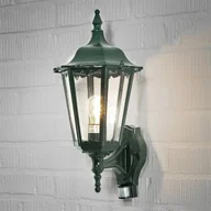 Lampy ogrodowe - Konstsmide Kinkiet zewnętrzny Firenze czujnik stojący zielony - miniaturka - grafika 1