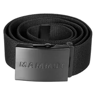 Paski - Mammut Logo Belt black - miniaturka - grafika 1