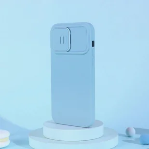 Nillkin CamShield Magnetic Silicone Case etui iPhone 14 Pro magnetyczny MagSafe pokrowiec z osłoną na aparat zielony - Etui i futerały do telefonów - miniaturka - grafika 8