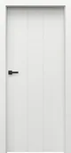 Drzwi wewnętrzne - Skrzydło Focus Premium 5 C Biały - miniaturka - grafika 1