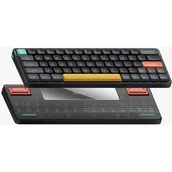 Klawiatury - NuPhy Air60 V2 Basalt Black Brown - miniaturka - grafika 1
