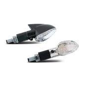 Części motocyklowe - Kierunkowskazy CustomAcces Flecha Czarne - miniaturka - grafika 1