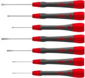 Śrubokręty - Śrubokręty precyzyjne płaskie i krzyżowe WIHA Ph, czerwono-czarne, 260PK7 - miniaturka - grafika 1