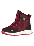 Botki damskie - Trollkids Botki zimowe "Bergen" w kolorze czerwonym - miniaturka - grafika 1