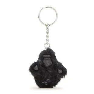 Kipling MONKEYCLIP XS Mały Brelok Małpy, Black Noir Czarny - Torebki damskie - miniaturka - grafika 1
