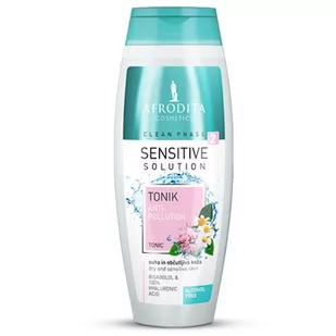 Afrodita, Clean Phase, Tonik Dla Suchej I Wrażliwej Skóry, 200ml - Toniki i hydrolaty do twarzy - miniaturka - grafika 1