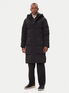 Guess Płaszcz zimowy M5BL2H W2742 Czarny Regular Fit - Płaszcze męskie - miniaturka - grafika 1