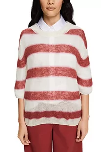 ESPRIT Damski sweter 092EE1I320, 112/OFF White 3, XL - Swetry damskie - miniaturka - grafika 1