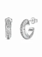 Kolczyki - Kolczyki Guess Rooling Hearts JUBE03347JWRHT/U - miniaturka - grafika 1