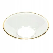 Świeczniki - 4 szt. ŚWIECZNIK MANKIET szklany biały - miniaturka - grafika 1