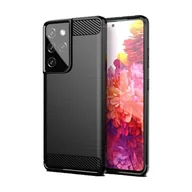 Etui i futerały do telefonów - Futerał Carbon do Samsung Galaxy A54 5G czarny - miniaturka - grafika 1