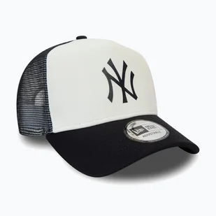 Czapka z daszkiem New Era Team Block Trucker Nyy navy - Czapki damskie - miniaturka - grafika 1