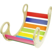 Skoczki dla dzieci - Wielofunkcyjny drewniany bujak równoważnia dla dzieci - miniaturka - grafika 1