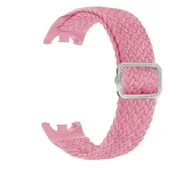 Akcesoria do zegarków - Beline do Mi Band 8 Nylon Różowy - miniaturka - grafika 1