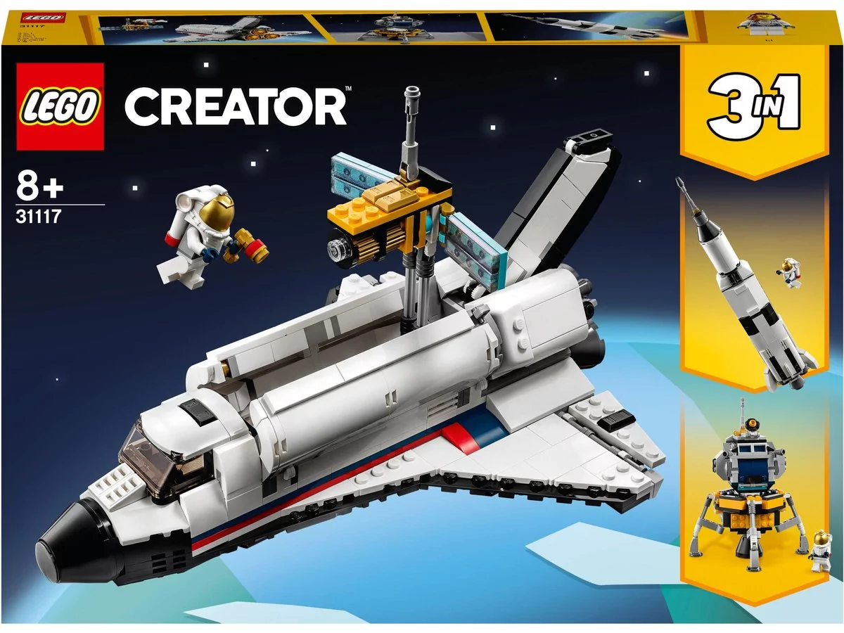 LEGO Creator 3w1 Przygoda w promie kosmicznym 31117