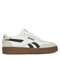 Sneakersy damskie - Sneakersy Reebok FORTE LOUNGER DOUBLE UP AR30255WWCX Biały - miniaturka - grafika 1