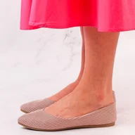 Baleriny - Różowe baleriny damskie Vinceza 2209 - miniaturka - grafika 1