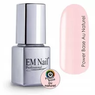Lakiery hybrydowe - Em nail professional Emnail Baza Hybrydowa Power Base Au Naturel 6 ml - miniaturka - grafika 1