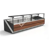 Szafy i witryny chłodnicze - Prosty, ~4-metrowy ciąg chłodniczy 2 x L-X 188/120, agregat wewnętrzny, montaż - miniaturka - grafika 1