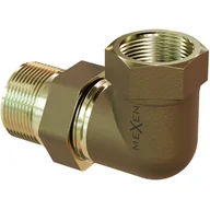 Łączniki, trójniki, kształtki - Mexen BRASS śrubunek kątowy mosiężny 1/2 GZ x 1/2 GW - W97418-1212 - miniaturka - grafika 1