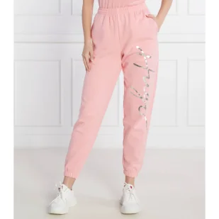 HUGO Spodnie dresowe Relaxed Jogger_1 | Regular Fit - Dresy damskie - miniaturka - grafika 1