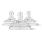 Smoczki uspokajające - Smoczek PHILIPS Avent Natural SCY960/03 Przezroczysty 1 m+ 3 m+ 6 m+ (3 sztuki) - miniaturka - grafika 1